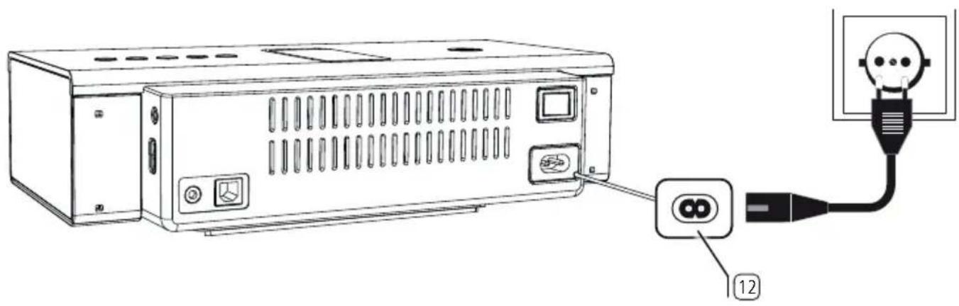 LOEWE SoundPort Compact - Verkkovirtaan liittäminen - 2