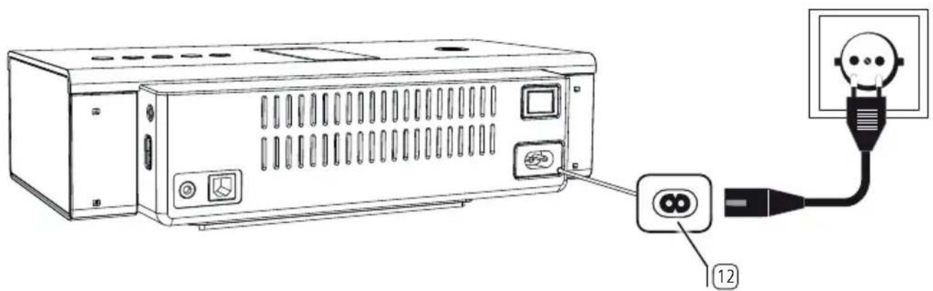 LOEWE SoundPort Compact - Raccordement au réseau électrique - 2