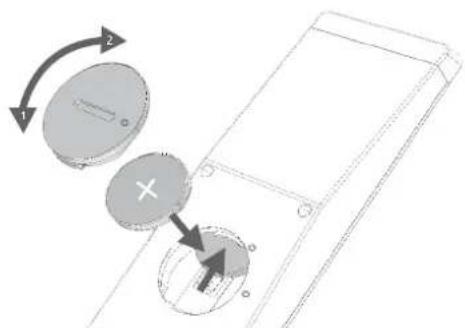 LOEWE SoundBox ID - Batterien einsetzen - 1