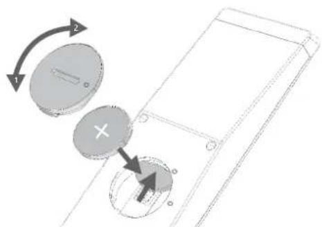 LOEWE SoundBox ID - Inserimento delle batterie - 1