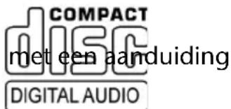 COMPACT DISC met een aanduiding DIGITAL AUDIO