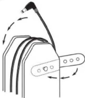 KLIPSCH Roomgroove 5V - Sistema de controle do cabo e fixação da fonte de alimentação - 1