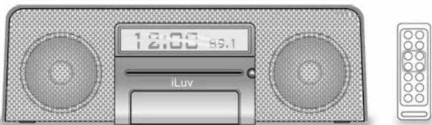 ILUV i198 - Système audio stéréo pour votre iPod® - 1