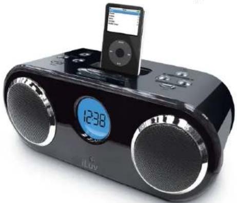 ILUV i166 - Station d'écoute stéréo pour iPod® - 1
