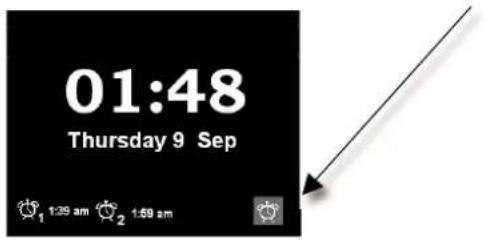 DUAL iR 20 - Réglages de l'alarme Utilisation du réveil - 2