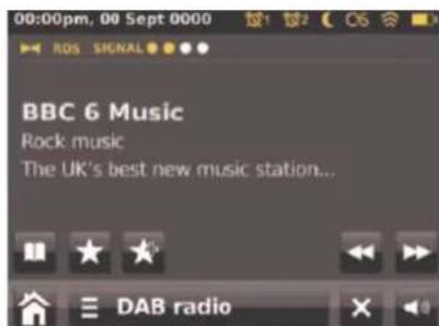 DUAL iR 20 - Info zu den Screens (Abspiel-, Wiedergabe-bildschirm) - 1