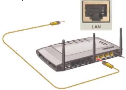DUAL iR 20 - Den Netzwerkanschluss per Ethernet herstellen - 1
