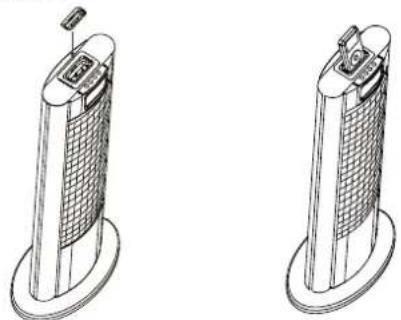 DUAL Manhattan - Comment insérer l'adaptateur et l'iPod® - 1
