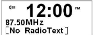 DUAL DAB CR22 - Réglage d'une station FM - 1