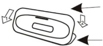 DUAL DAB CR22 - iPod/iPhone andocken - 1
