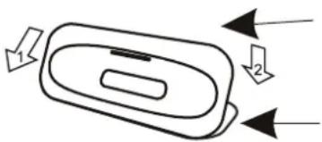 DUAL DAB CR22 - Connexion d'un iPod/iPhone - 1