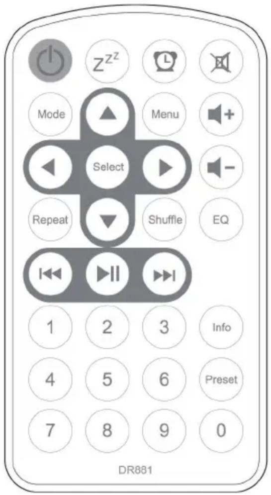 ALBRECHT DR 881 - Télécommande - 1