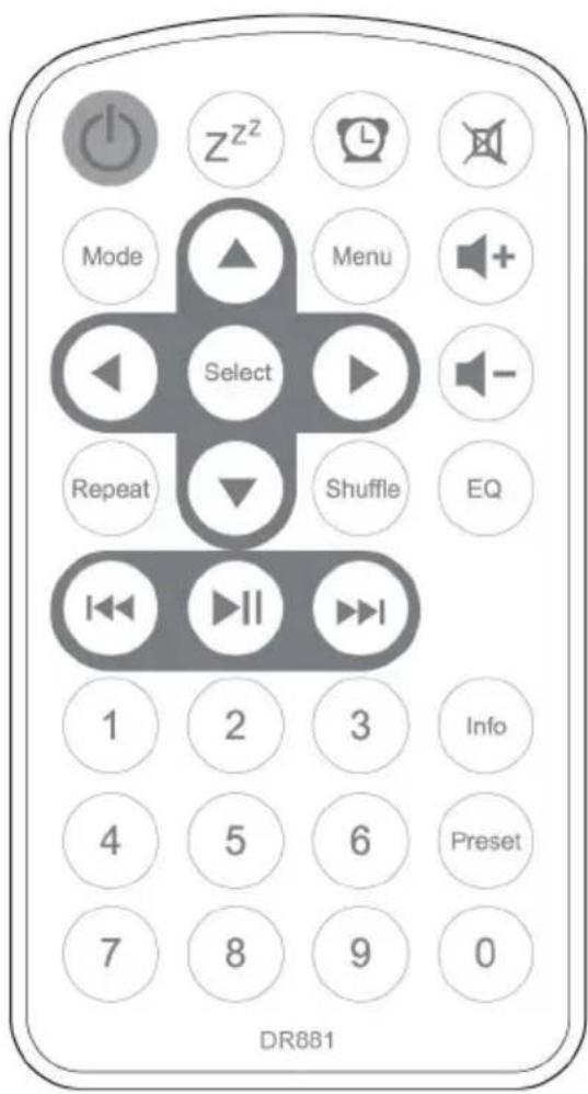 ALBRECHT DR 881 - Remote Controller - 1