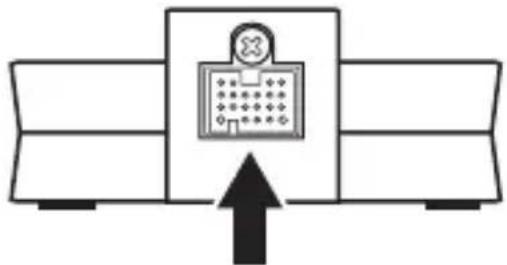 YAMAHA YDS11 - ■ Anschließen des Dock-Kabels - 1