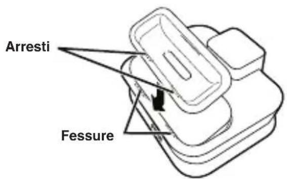 YAMAHA YDS11 - ■ Inserimento dell'adattatore del dock per iPod - 1
