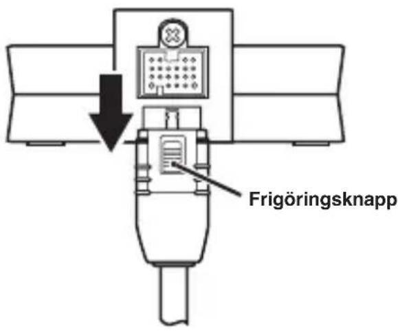 YAMAHA YDS11 - ■ Losskoppling av dockningskabeln - 1