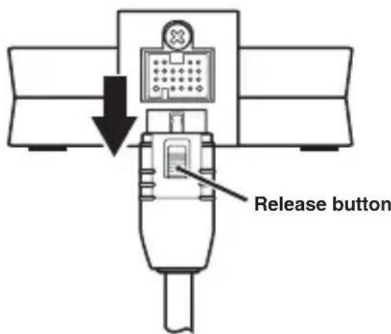 YAMAHA YDS11 - ■ Disconnecting the dock cable - 1