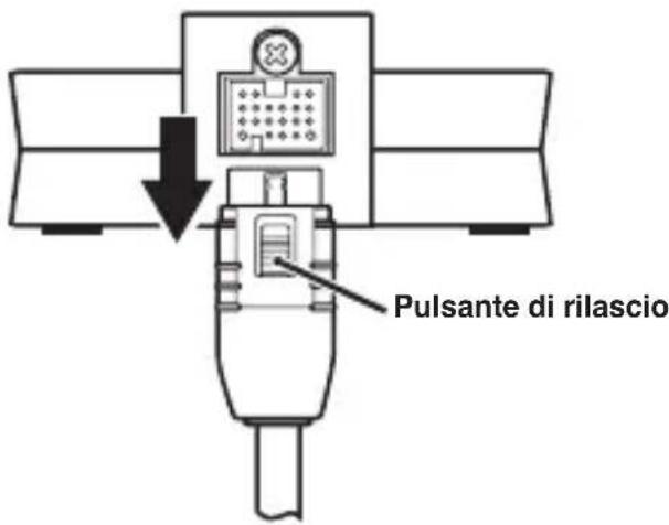 YAMAHA YDS11 - ■ Scollegamento del cavo del dock - 1