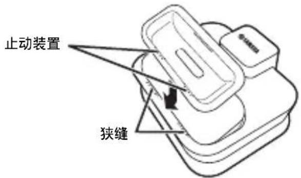 YAMAHA YDS10 - ■插入 iPod 基座适配器 - 1