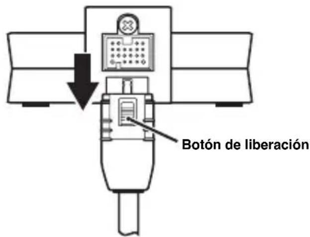 YAMAHA YDS10 - Desconexión del cable de acoplador - 1