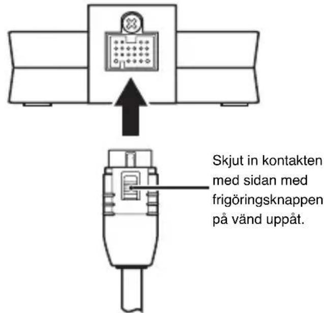 YAMAHA YDS10 - ■Anslutning av dockningskabeln - 1