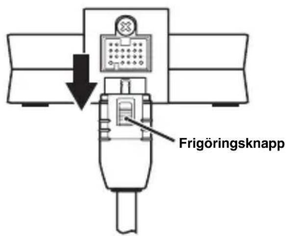 YAMAHA YDS10 - Losskoppling av dockningskabeln - 1