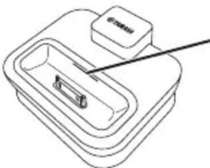 YAMAHA YDS10 - ■Einsetzen eines iPod Dock-Adapters - 2