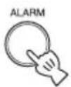 YAMAHA TSXW80 - ■Switching the alarm on/off - 1