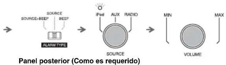 YAMAHA TSXW80 - ■Ajuste de la hora de alarma y sonido - 2