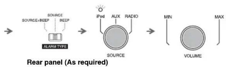 YAMAHA TSXW80 - ■Setting the alarm time and sound - 2