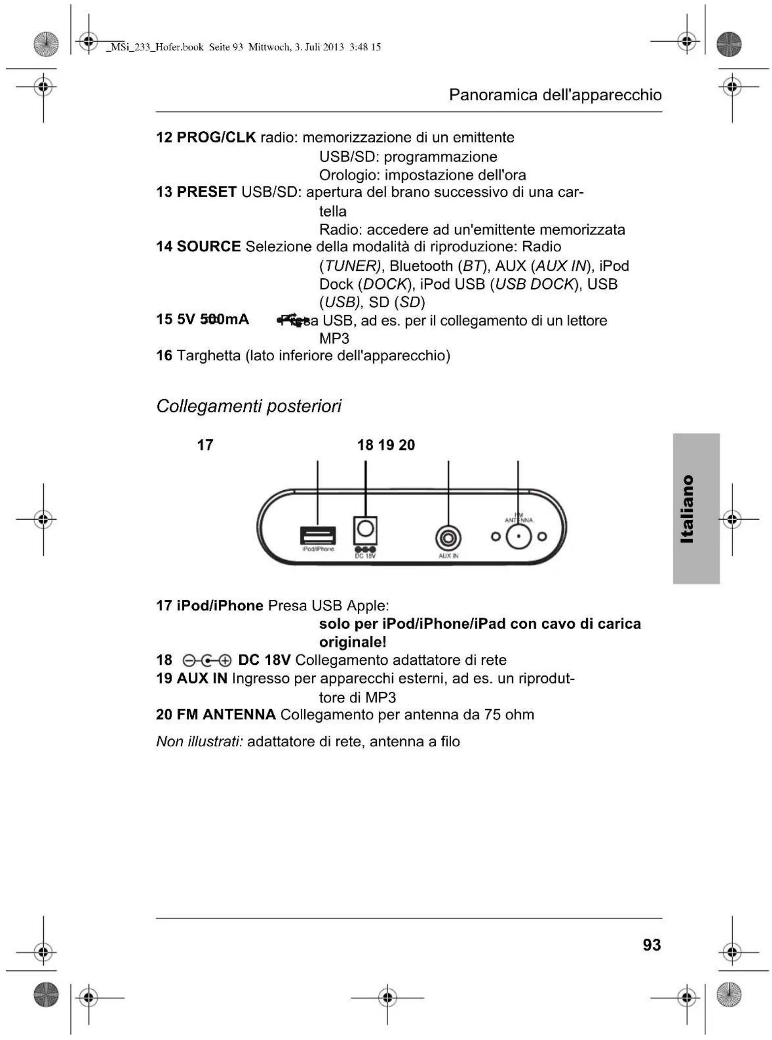 Terris MSi 233 - Batterie - 6