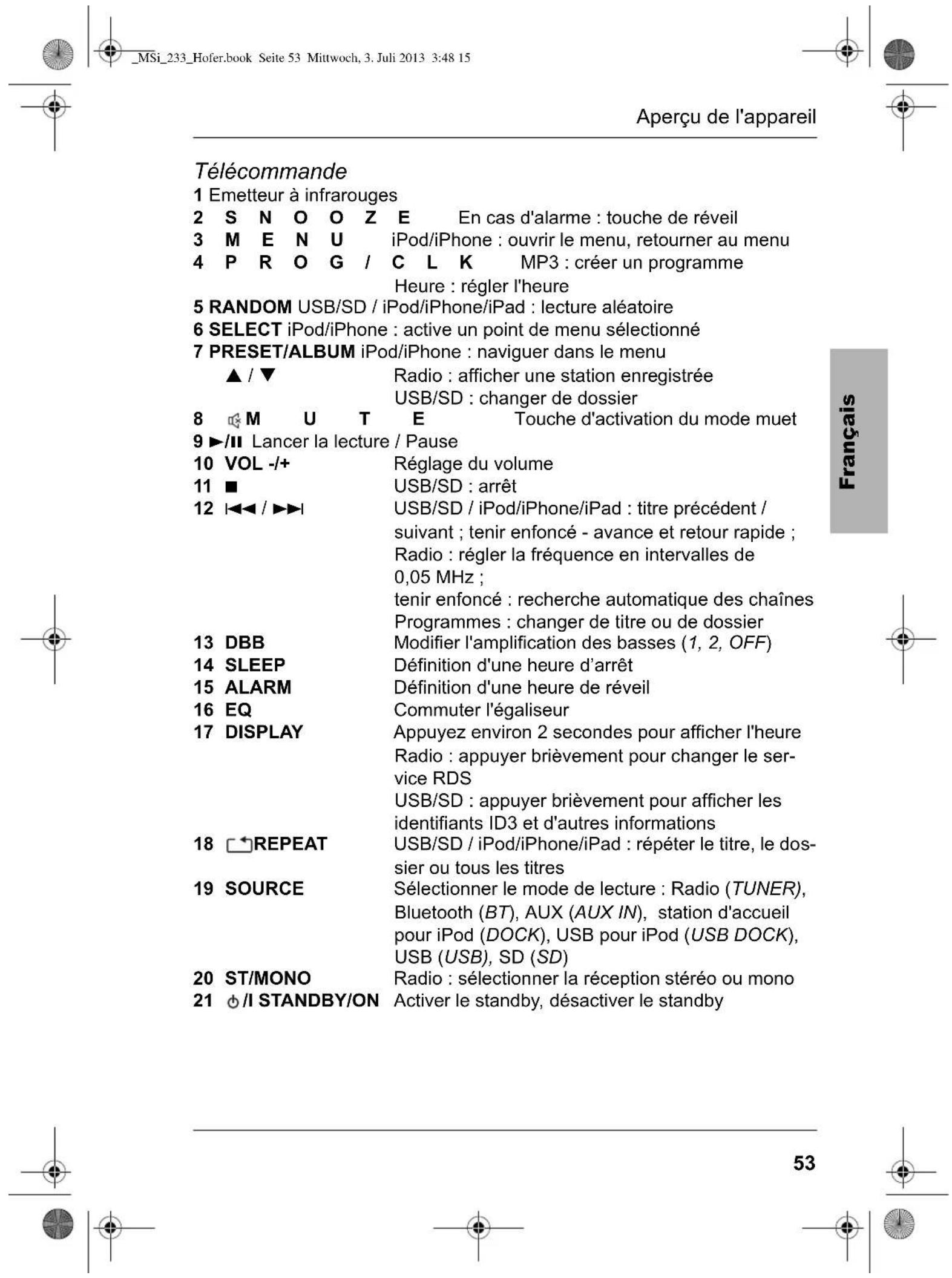Terris MSi 233 - Nettoyage et entretien - 3