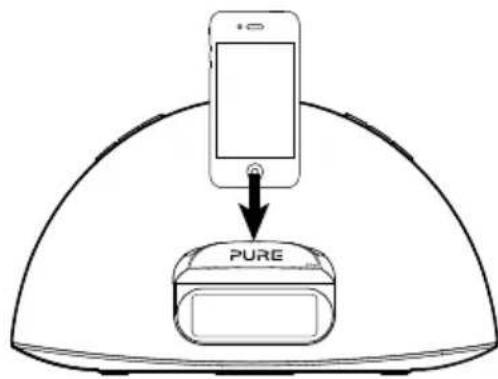 PURE Contour D1 - Andocken des Geräts - 2