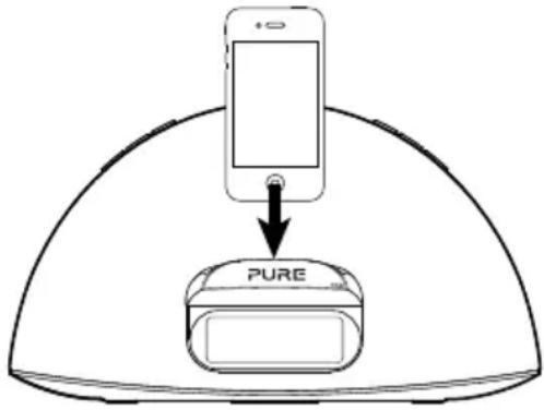 PURE Contour D1 - Uw toestel docken - 2