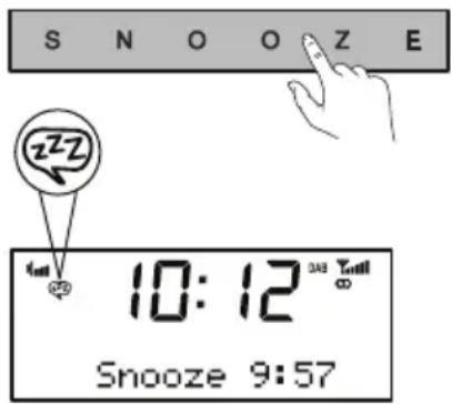 PURE Chronos iDock series 2 - Snooze-indstilling af en alarm - 1