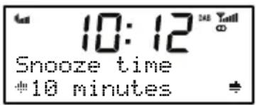 PURE Chronos iDock series 2 - Modifica durata dello snooze - 1