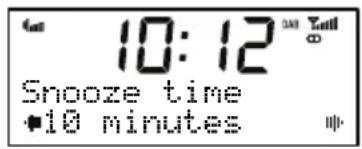 PURE Chronos iDock series 2 - De sluimertijd voor het alarm wijzigen - 1