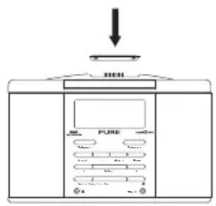 PURE Chronos iDock series 2 - Uw iPod/iPhone in het dock plaatsen - 1
