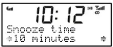 PURE Chronos iDock series 2 - Ændring af alarmens 'snooze-tid' - 1