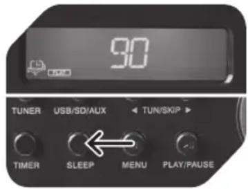 OK OMH 600 - SleeP [elalváS] funkció - 1