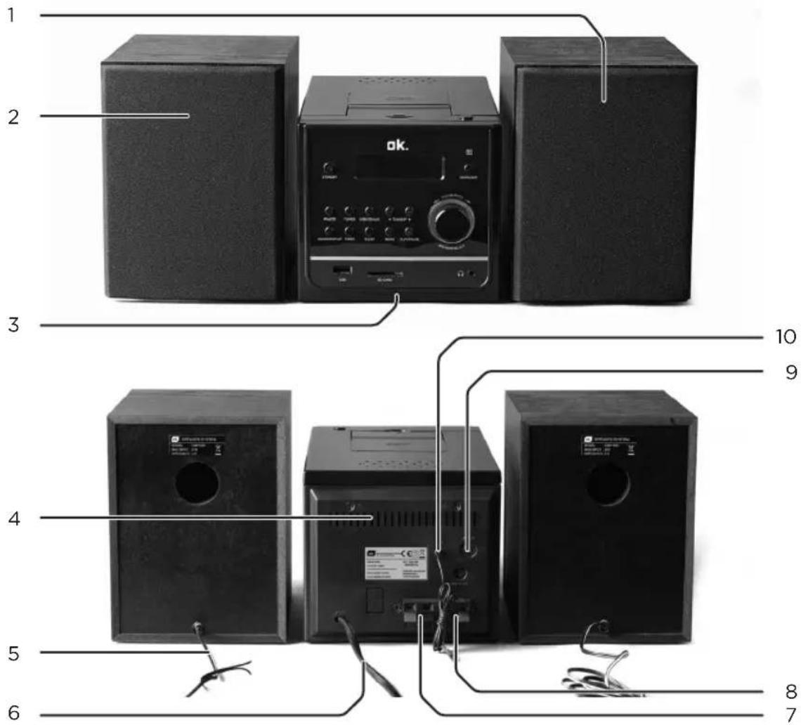 OK OMH 600 - cOMPONENTS - 1
