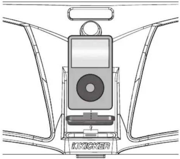 KICKER iK501 - Montaje del iPod - 1
