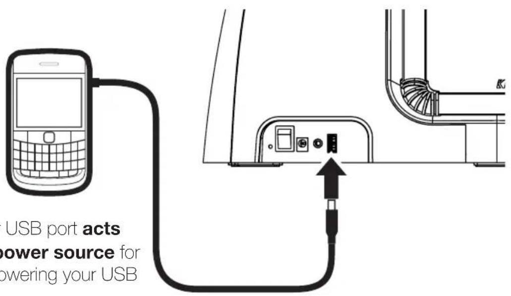 KICKER Amphitheater 40iK5 - Charging USB Devices - 1