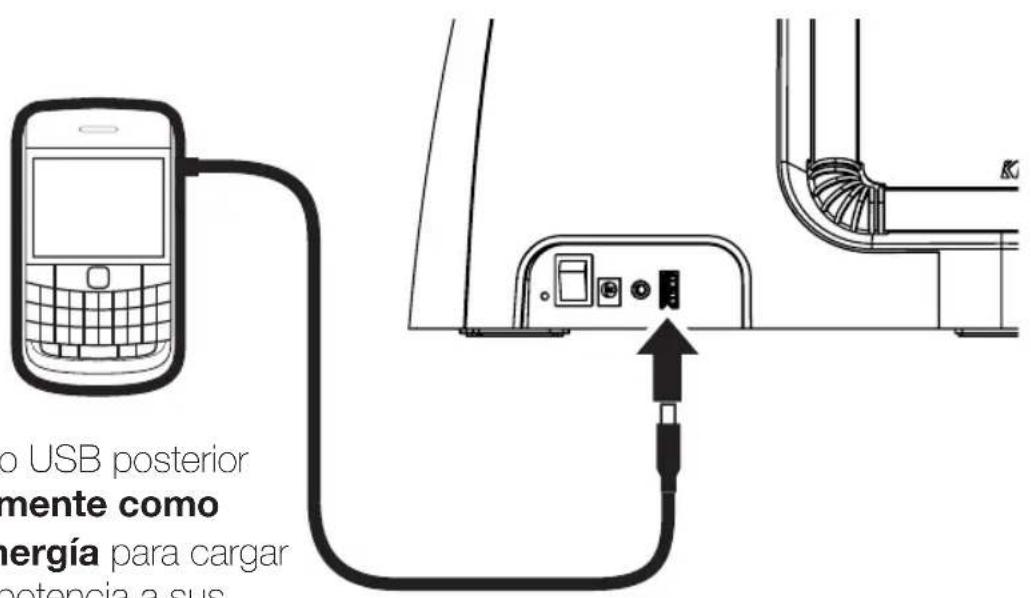 KICKER Amphitheater 40iK5 - Carga de dispositivos USB - 1
