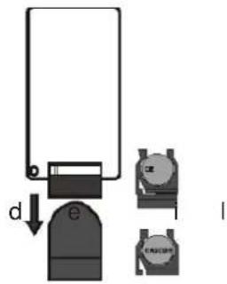BIGBEN TW7 - Sostituzione della batteria del telecomando - 1