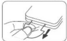 MAXELL MXSPTS1000 - Vorbereiten der Fernbedienung - 2