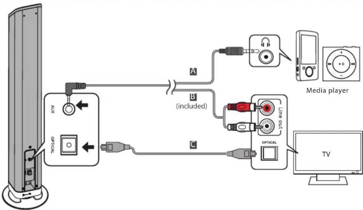 MAXELL MXSPTS1000 - Liitannat - 1