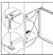 TEKA TKI 170 - Reversibilidad de las puertas - 4