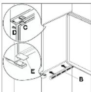 TEKA TKI 170 - Reversibilidad de las puertas - 6