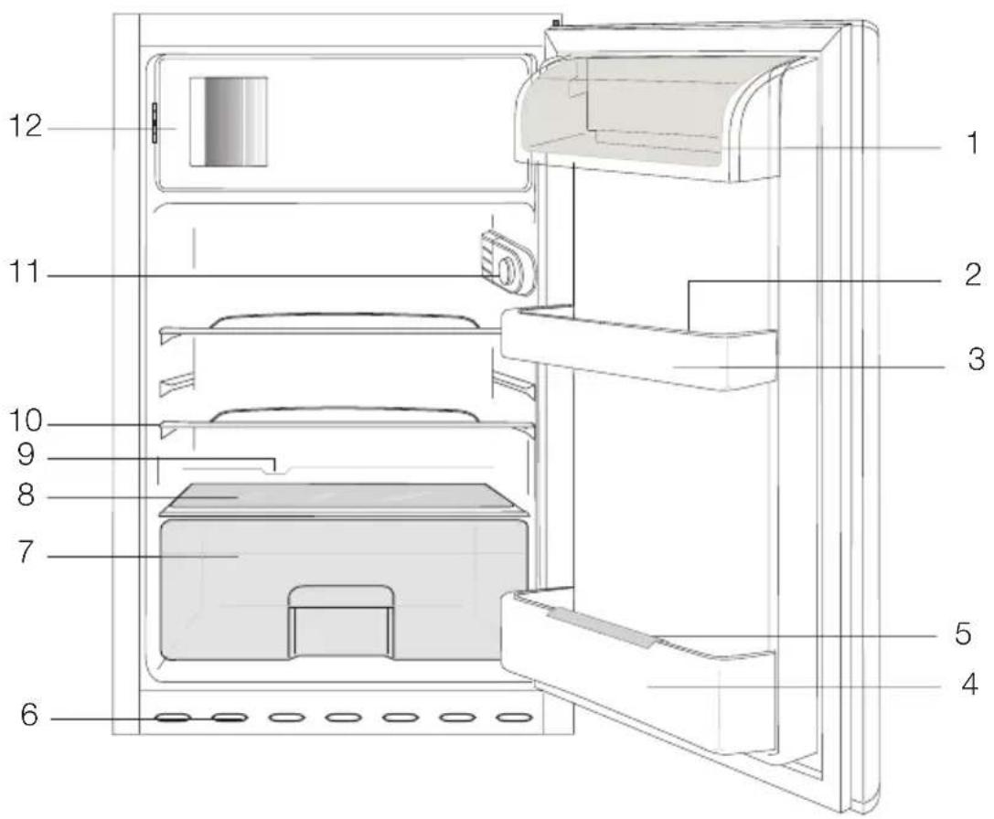 TEKA TKI 130 - Kylskåpet - 1